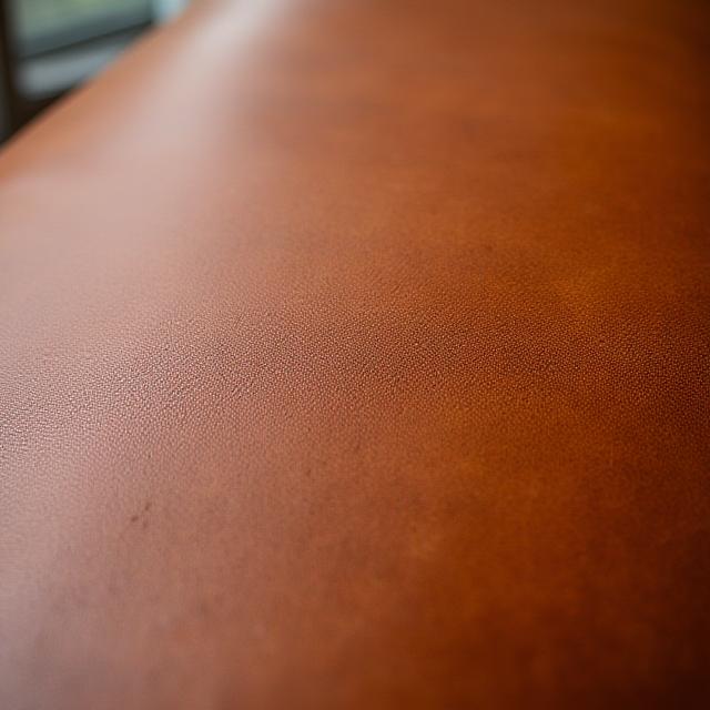 Top-grain hand-dyed leather