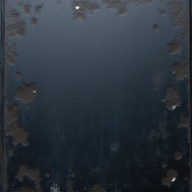 Industrial blackened steel texture