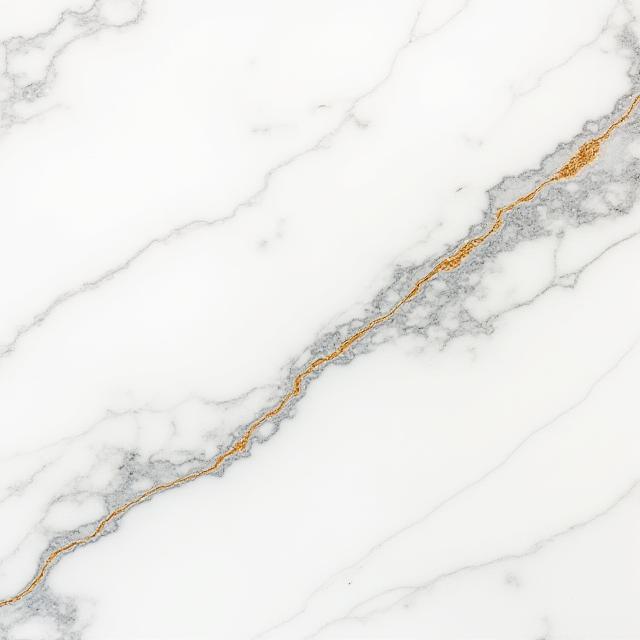 Polished Calacatta marble slab